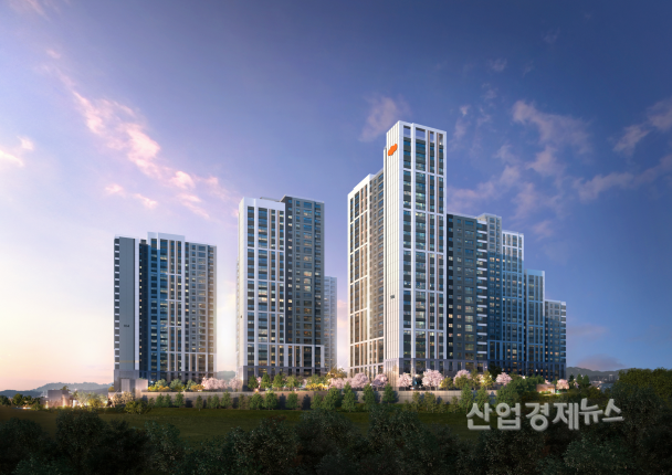 e편한세상 원주 프리모원 투시도. 사진=DL이앤씨